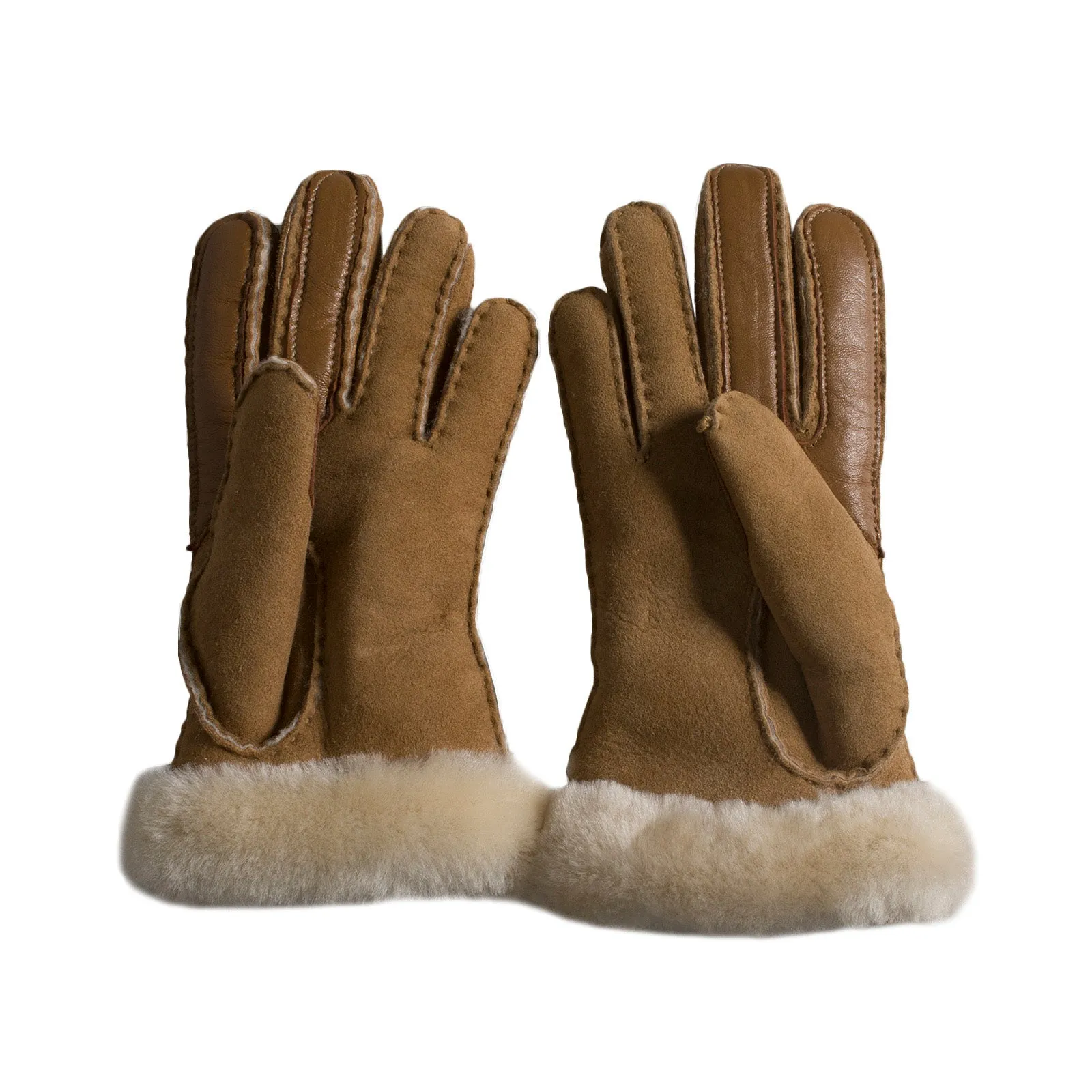 UGG Carter Smart Chestnut Gloves - Women's