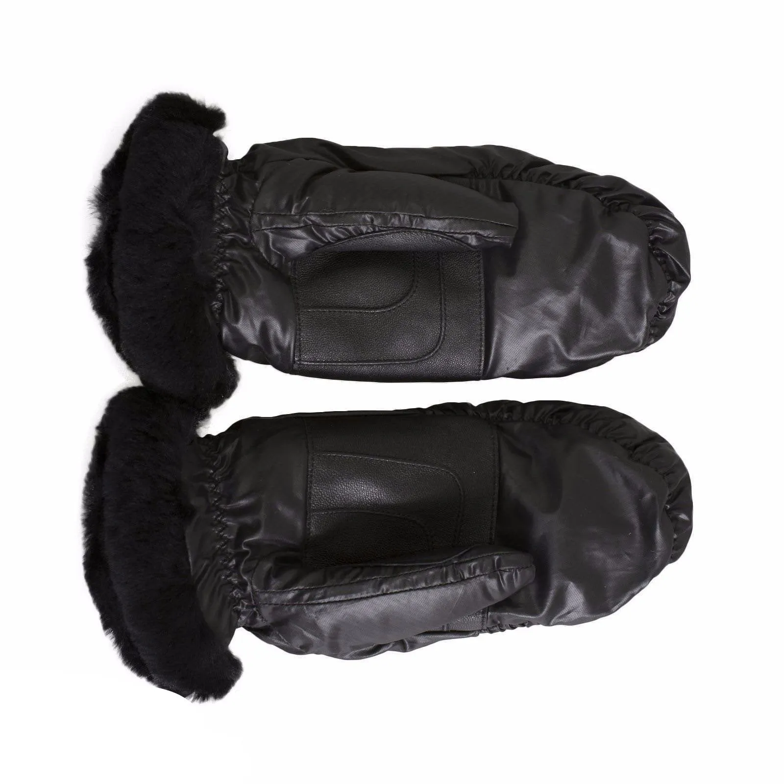 UGG Nylon Black Mittens