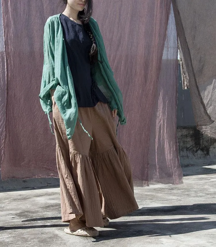 Vintage Wide Leg Palazzo Pants | Lotus