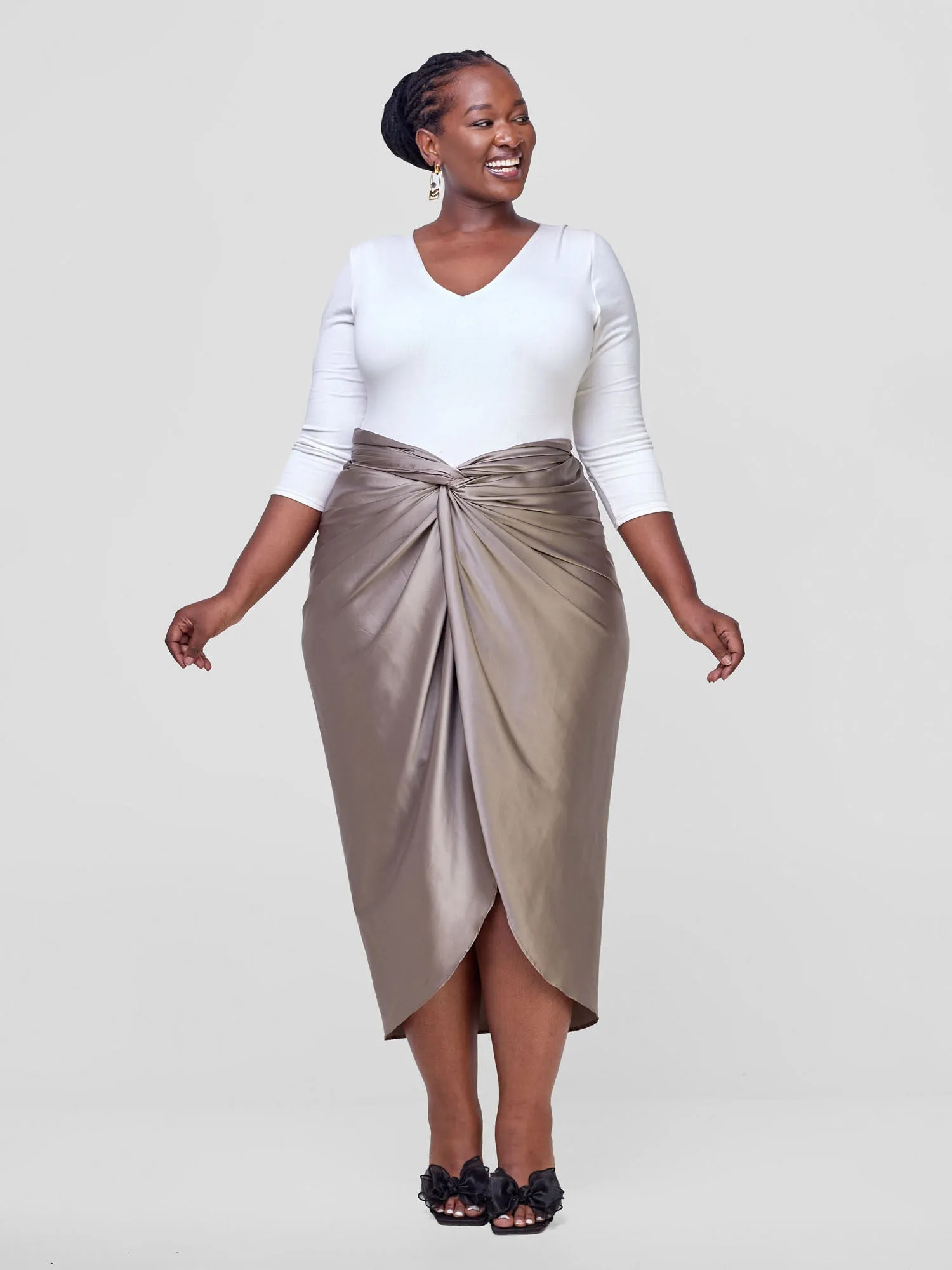 Vivo Sarong Skirt - Khaki