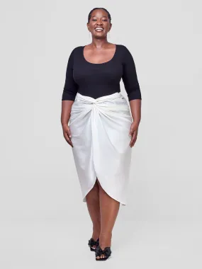 Vivo Sarong Skirt - White