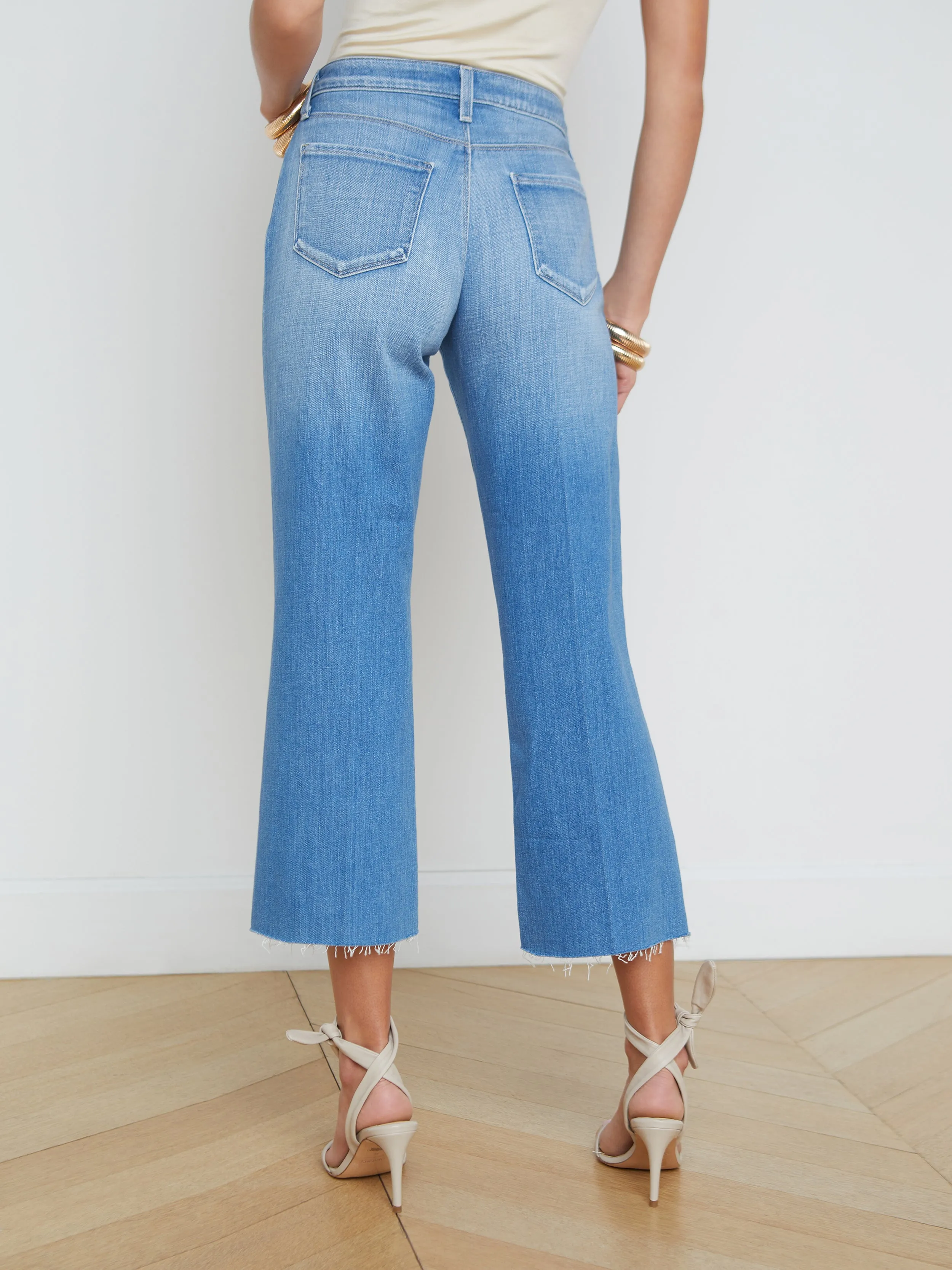 Wanda Cropped Wide-Leg Jean