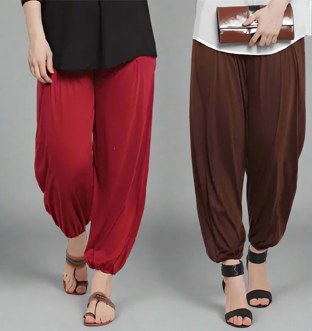 Women's Comfortable and Stylish Viscose Lycra Harem Pants