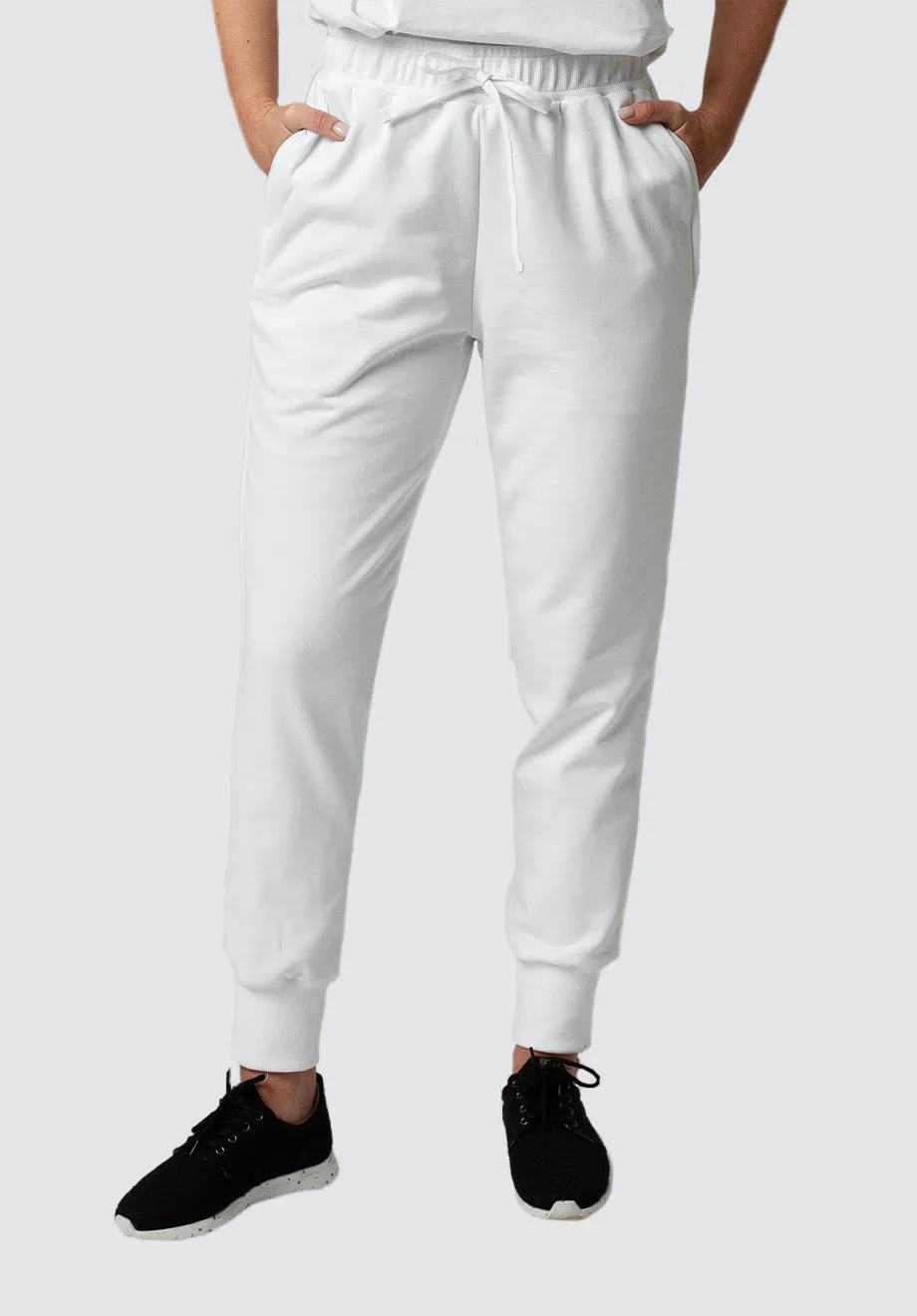 Women's Joggers | White