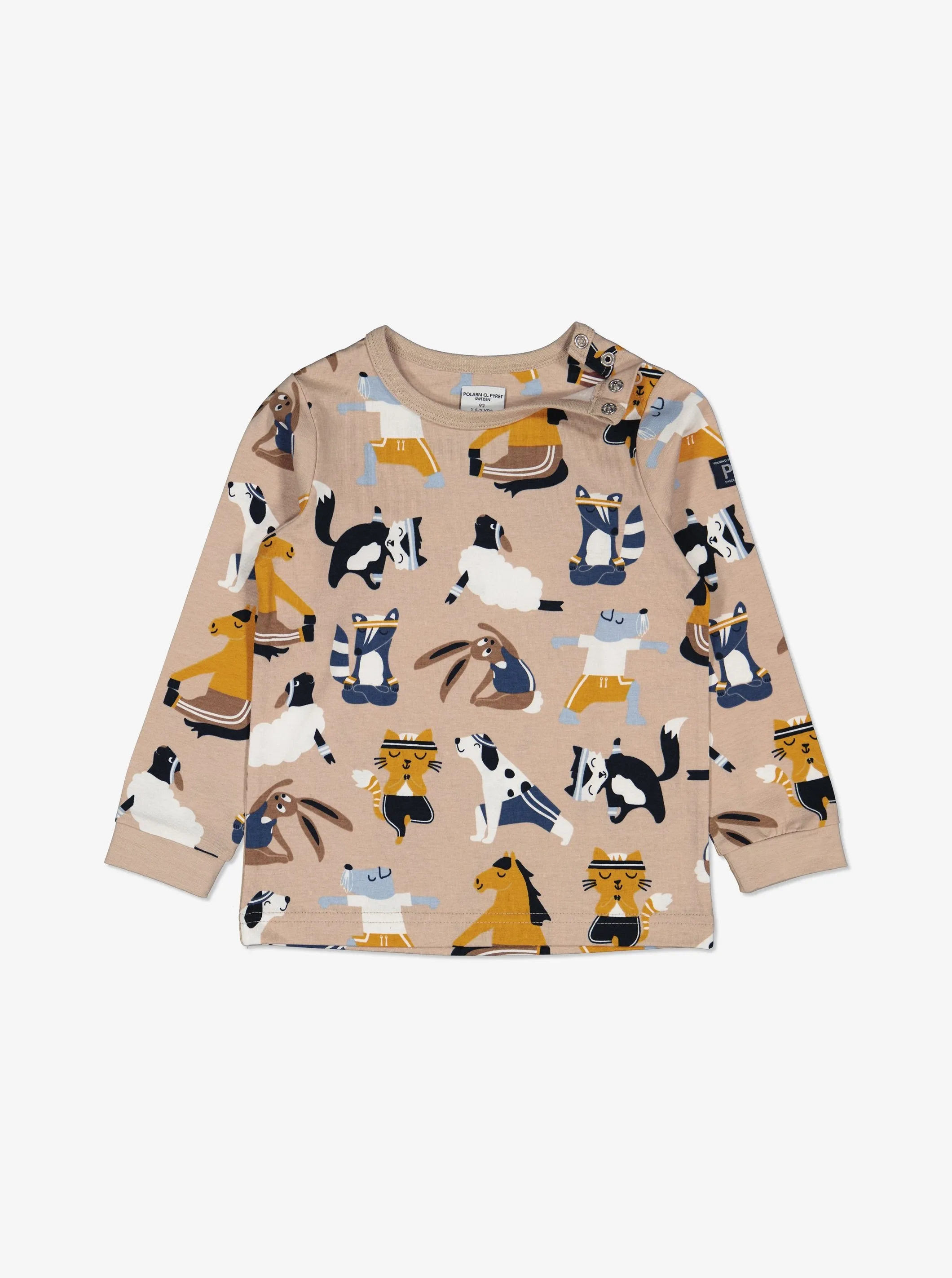 Woodland Workout Print Kids Top